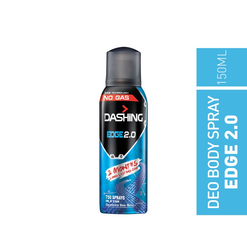 Dashing Deodorant Perfume Body Spray Edge Adventurer 150ml Deodorant