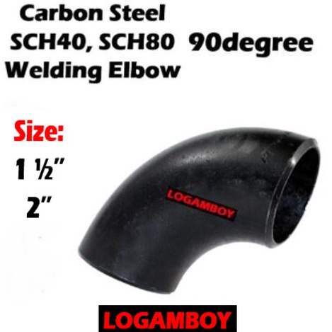 WELDING ELBOW CARBON STEEL SCH40 SCH80 BUTTWELD BUTT WELD STEAM ELBOW 1 ...