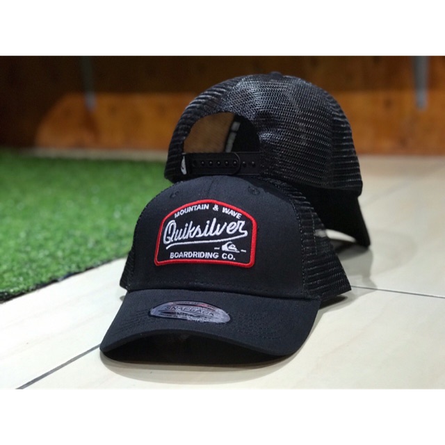 quicksilver trucker cap