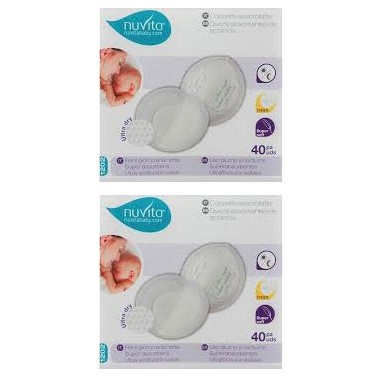NUVITA breast pads (twin pack) 40PCSX2