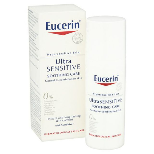 eucerin ultra sensitive soothing care cream