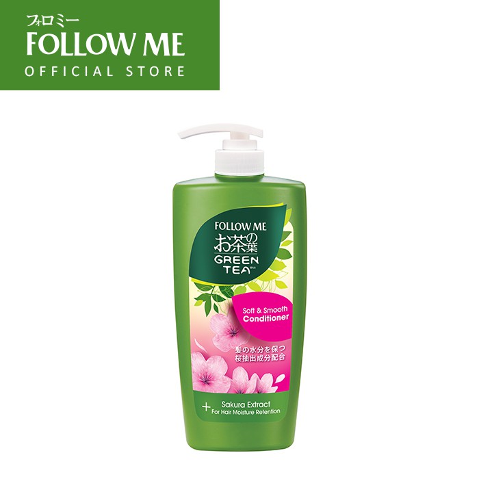Follow Me Green Tea Conditioner Soft & Smooth (650ml) Shopee Malaysia