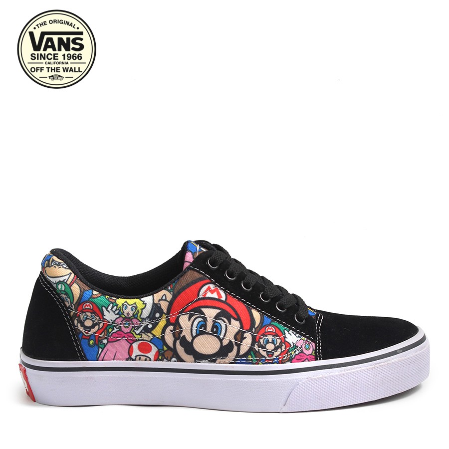 vans mario sneakers