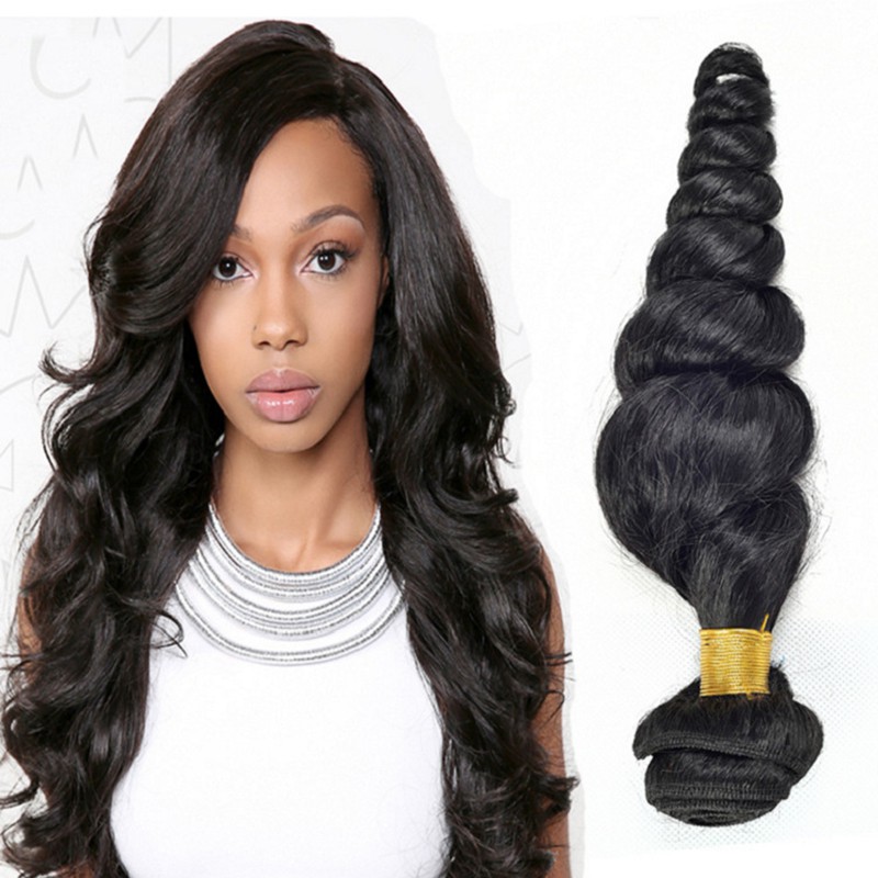 1pc Body Wave Hair Extension 100 Natural Human Hair Bundle Non