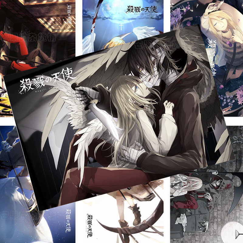 Poster Anime Wallpaper Killing Angel Rachel Gardner Isaac Foster Angels Of Death 42 29cm 4 8 Sheets Shopee Malaysia