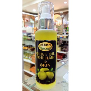 Al Zahra Olive Oil for Hair and Skin Minyak Zaitun 100 ml