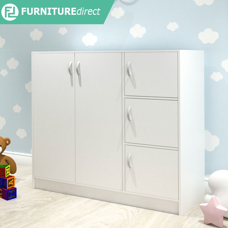 Almari Pakaian Kanak Kanak Furniture Direct Barry Children Wardrobe Cabinet Almari Baju Budak Murah Ikea Kayu Pakaian Shopee Malaysia