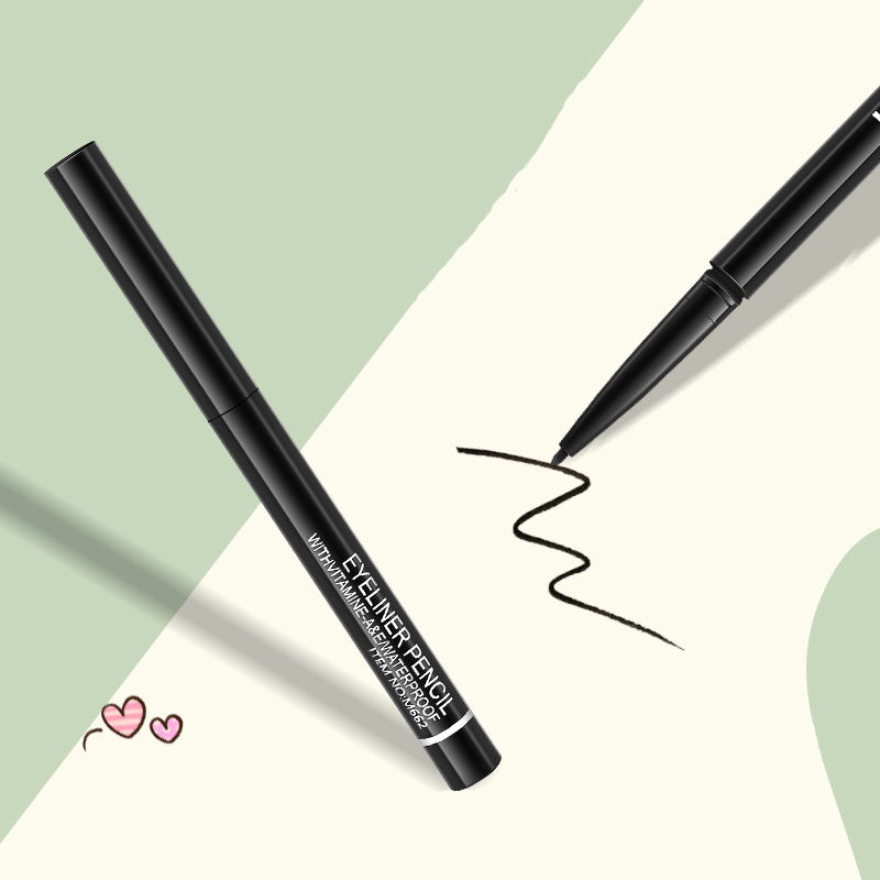 BOBEINI Waterproof, Quick-Drying, Smooth, Long-Lasting Eyeliner Pencil - White - Image 3