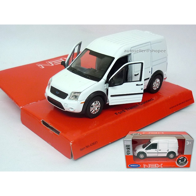 FORD TRANSIT CONNECT VAN (1:38) Metal Toy Diecast Model