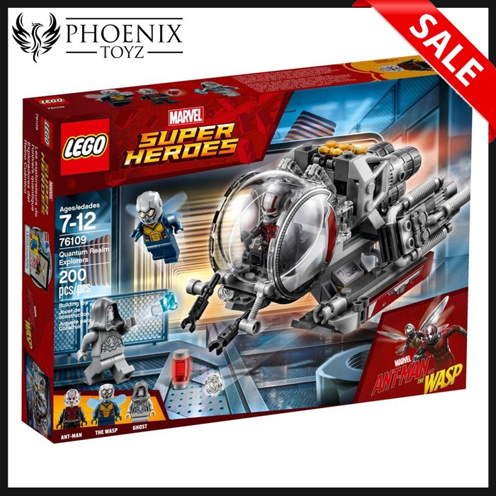 Lego 76109 Super Heroes Ant-man and the Wasp Quantum Realm brand new sealed