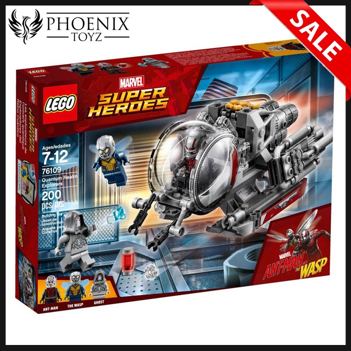 ant man and the wasp lego sets