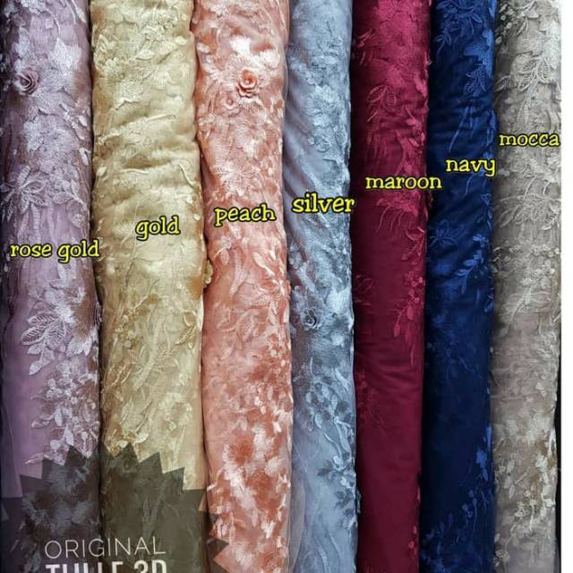 3d Brocade Fabric Tile 3d 3d Brocade Tulle Fabric Embossed Import 3d Tille Fabric Kain Brokat 3d Tile 3d Kain Tulle Brukat 3d Bunga Timbul Import Kain Tille 3d Shopee Malaysia