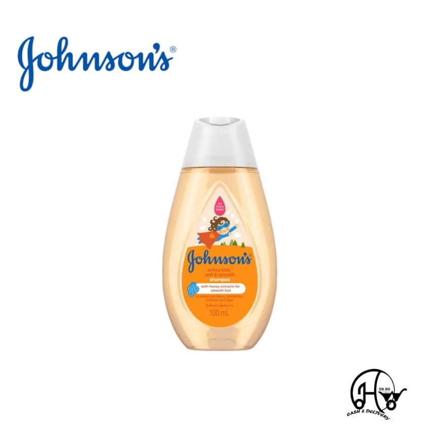 Johnson's Baby Active Kids Soft & Smooth Shampoo 100ml Shopee Malaysia