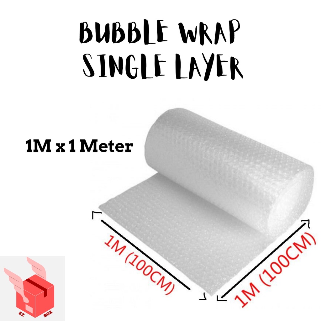 BUBBLE WRAP 1 M X 1METER Shopee Malaysia