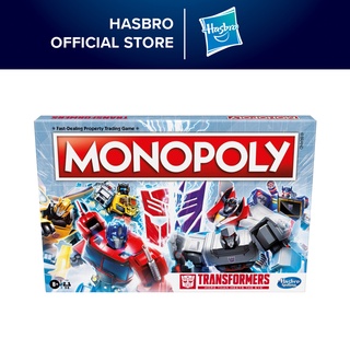 Image of Monopoly: Transformers Edition Board Game for Kids Ages 8 and Up