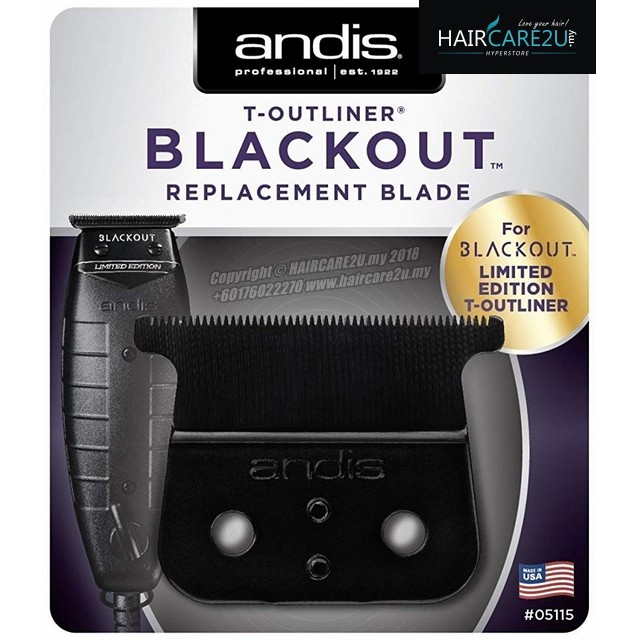 andis t outliner blackout