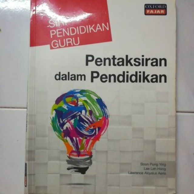 Preloved Pentaksiran Dalam Pendidikan Shopee Malaysia