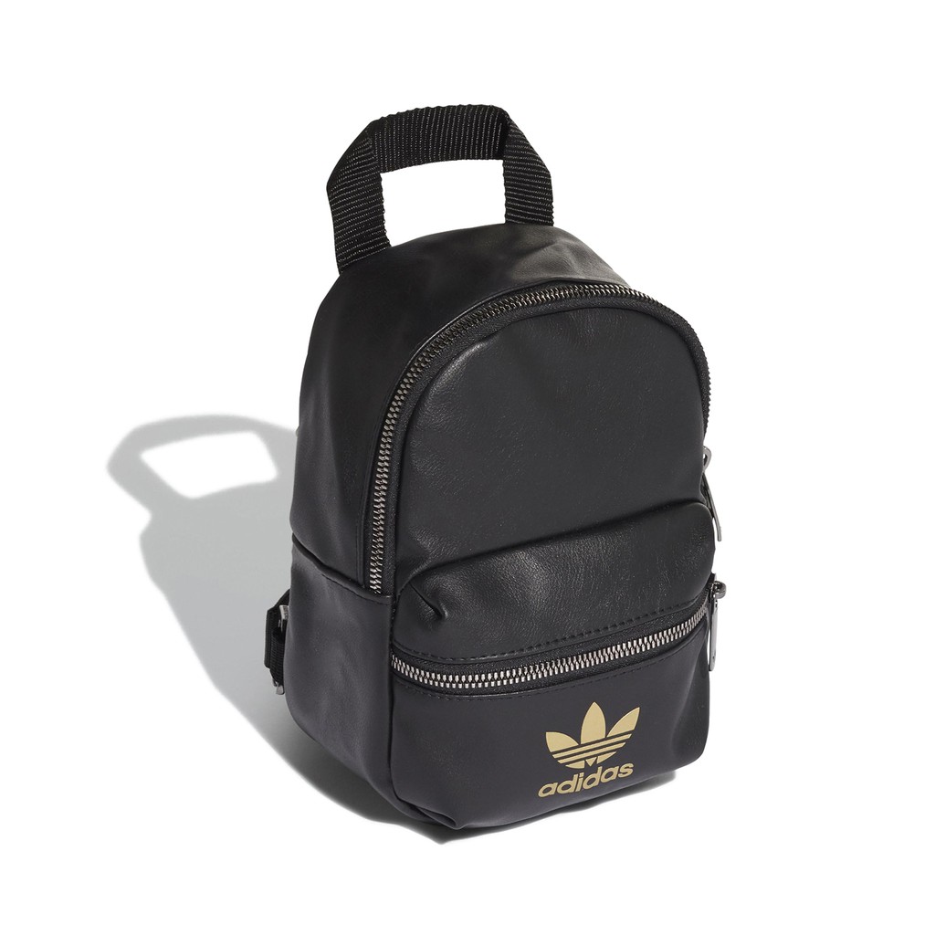 adidas mini backpack black leather