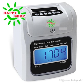 Time Recorder Local Warranty Punch Card Machine (HEAVY USE)