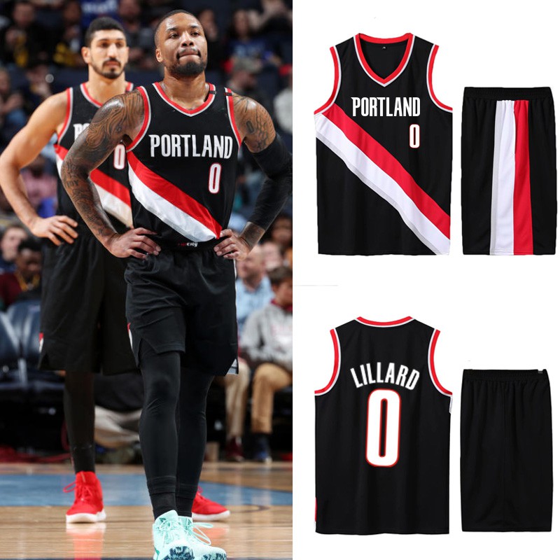 lillard black jersey