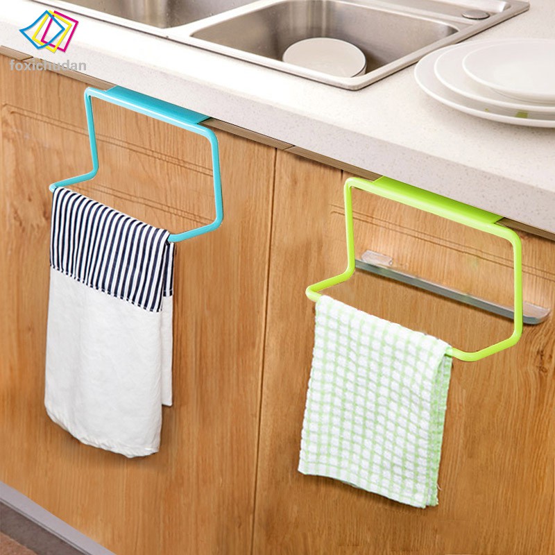 Fcd Door Tea Towel Rack Bar Hanging Holder Rail Organizer Bathroom