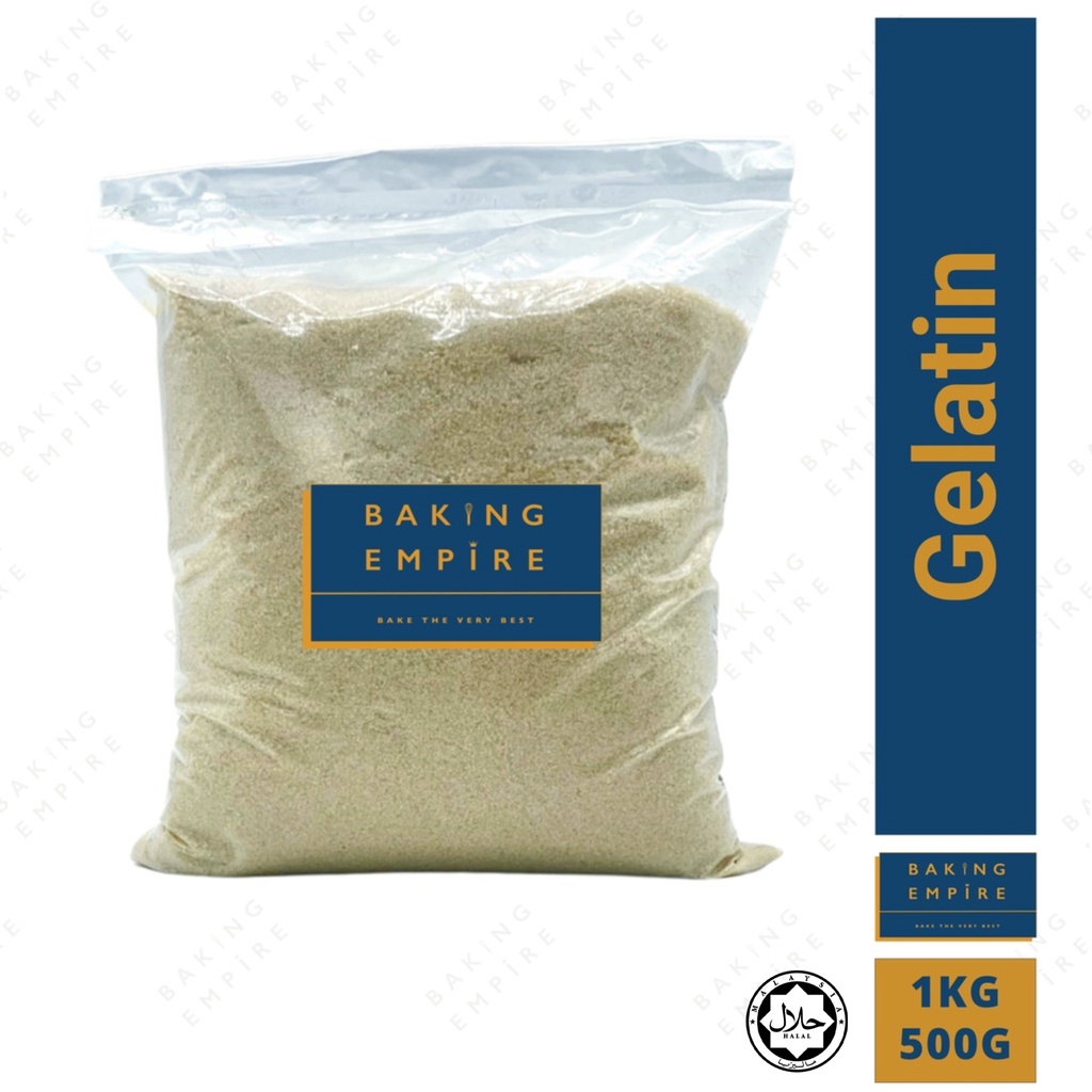 Gelatin (Halal) 500G/1KG Shopee Malaysia