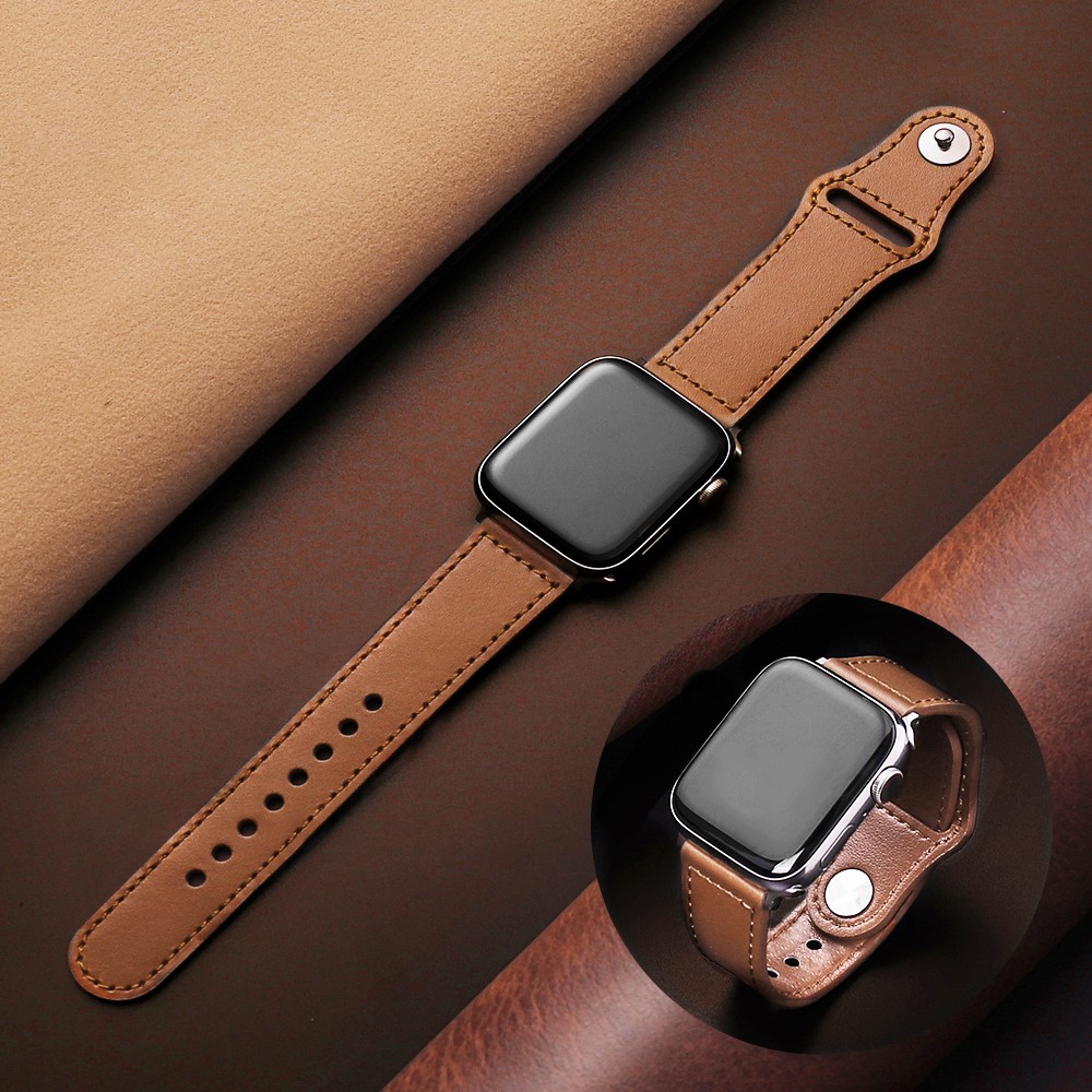 Smart watch strap series 9 8 7 6 SE 5 4 3 2 1 44/45mm 40/41mm Leather strap watch strap 42mm 38mm 40mm 44mm 41mm 45mm 49MM