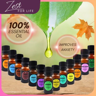 Essential Oil 10ml Aroma Air Diffuser Water Soluble Aromatherapy Fragrance Perfume Freshener 精油 香精油 minyak aromaterapi