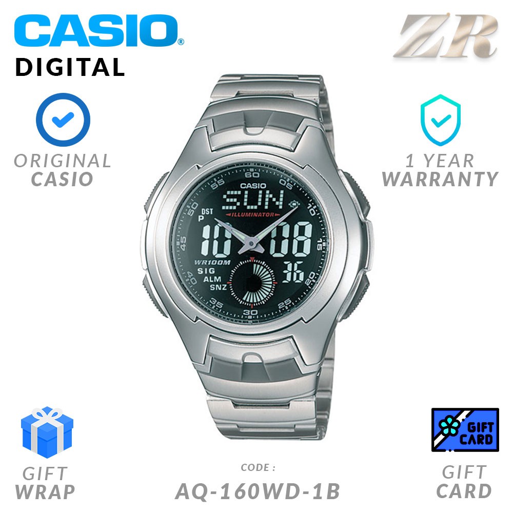 Casio aq160wd outlet