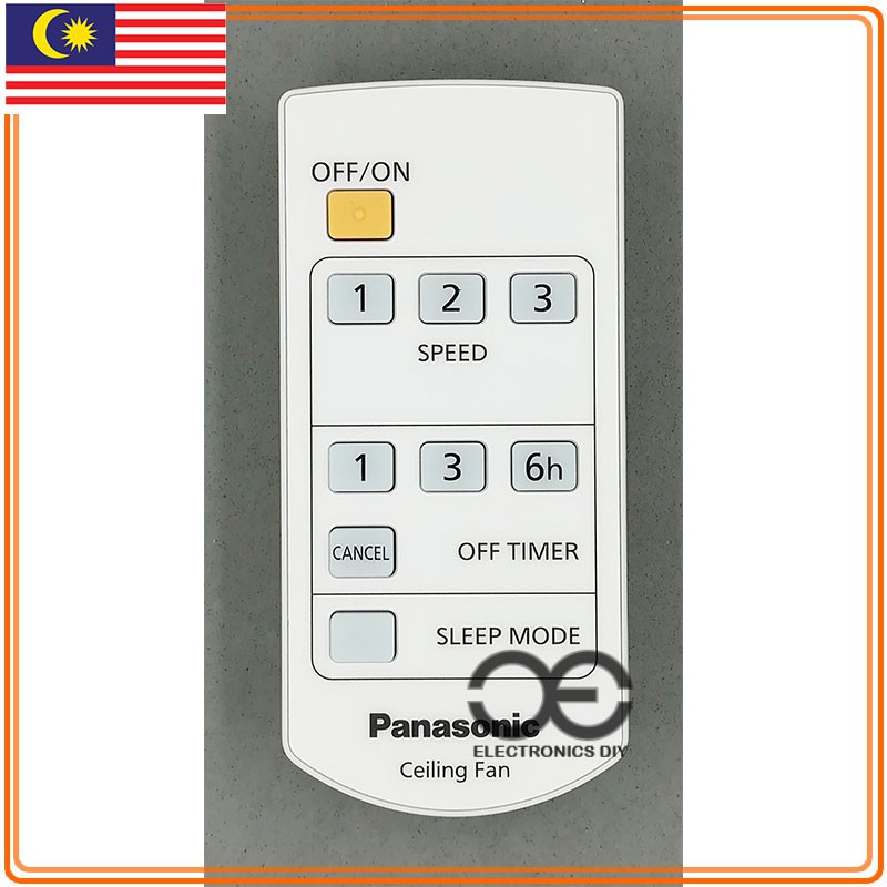 Panasonic/KDK Ceiling Fan Remote Control Original F-M14D5 / F-M14C5 /F