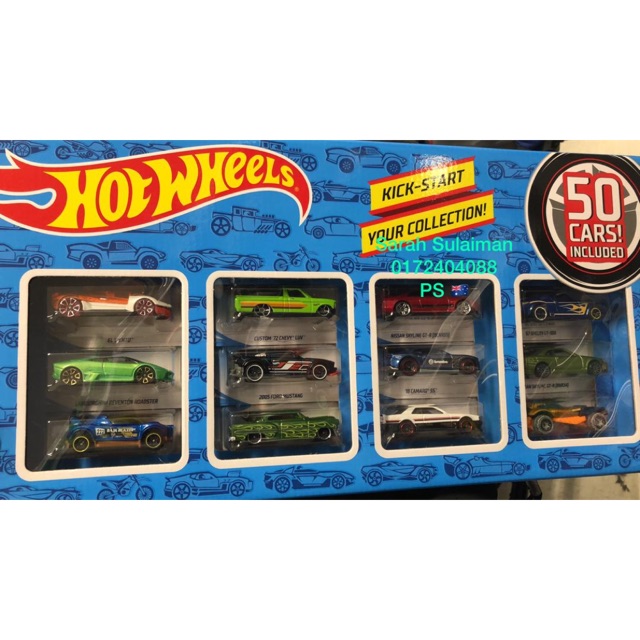 hot wheels 50 pack 2019