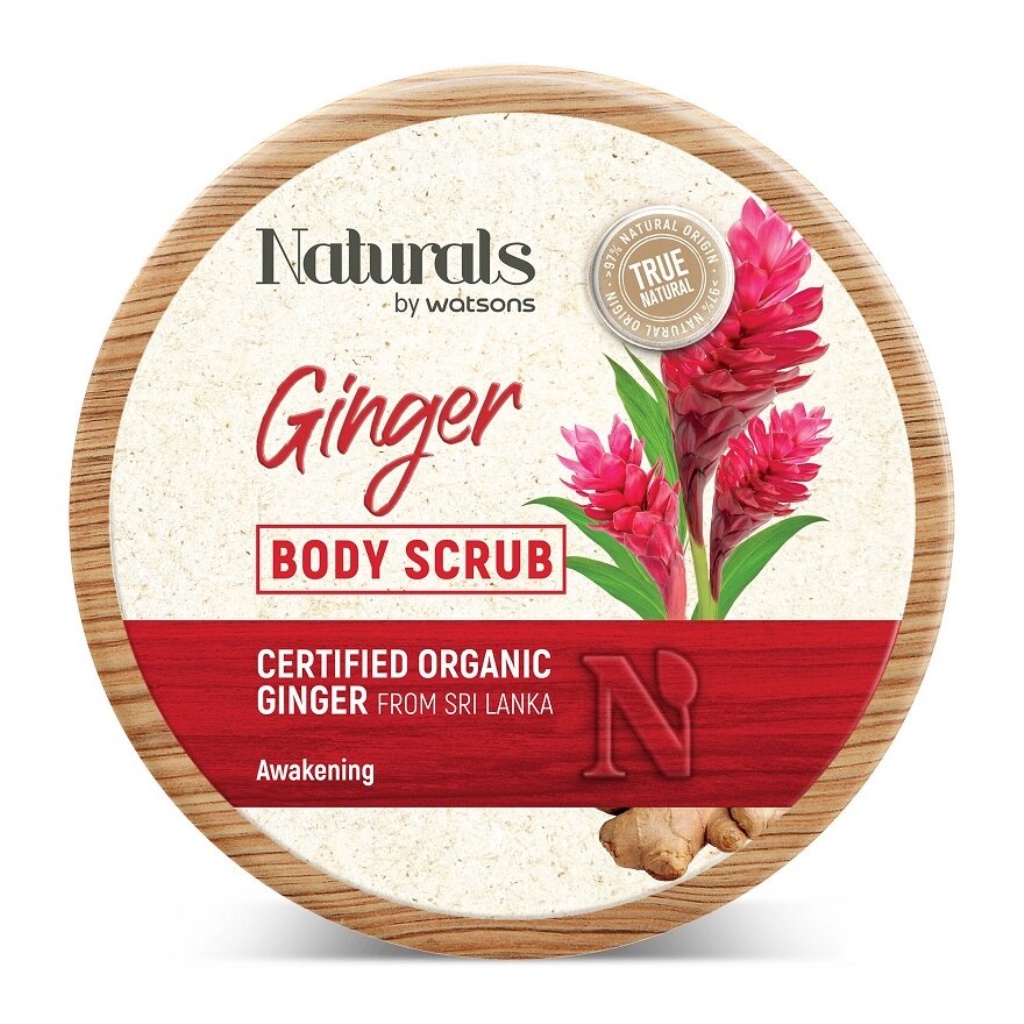 NATURALS BY WATSONS Ginger Body Scrub 200g Shopee Malaysia