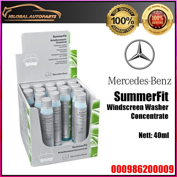 MercedesBenz Windscreen Washer Concentrate SummerFit (1 Bottle 40ml