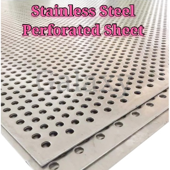 the perforated sheet