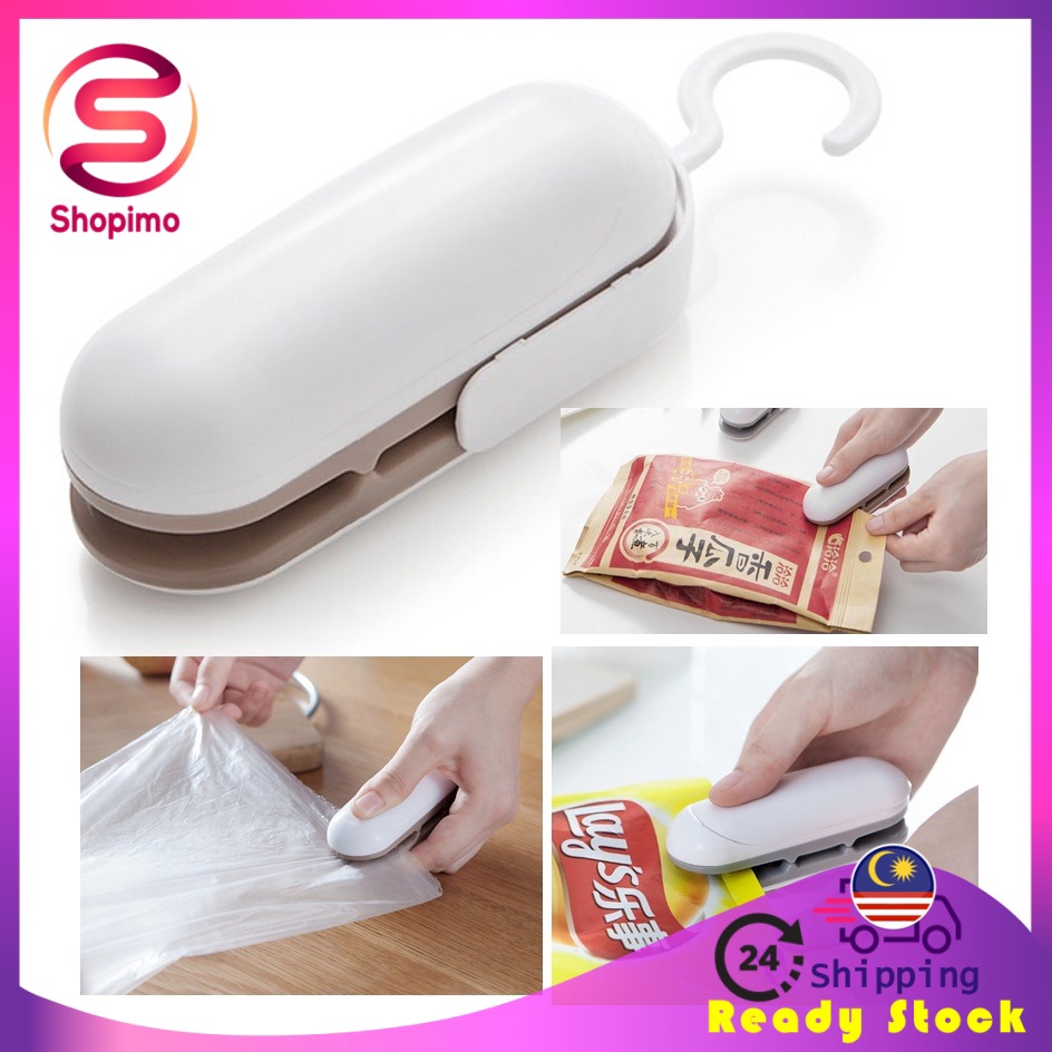 Cute Mini Sealer Food Plastic Hand Pressure Mini Machine Portable Snack