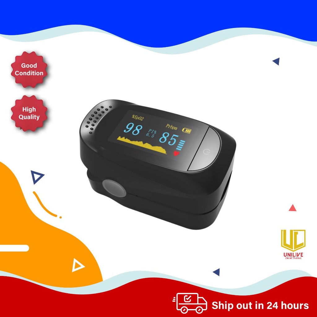 Finger Oximeter Fingertip Pulse Oxymeter Spo2 Monitor Oxygen Meter
