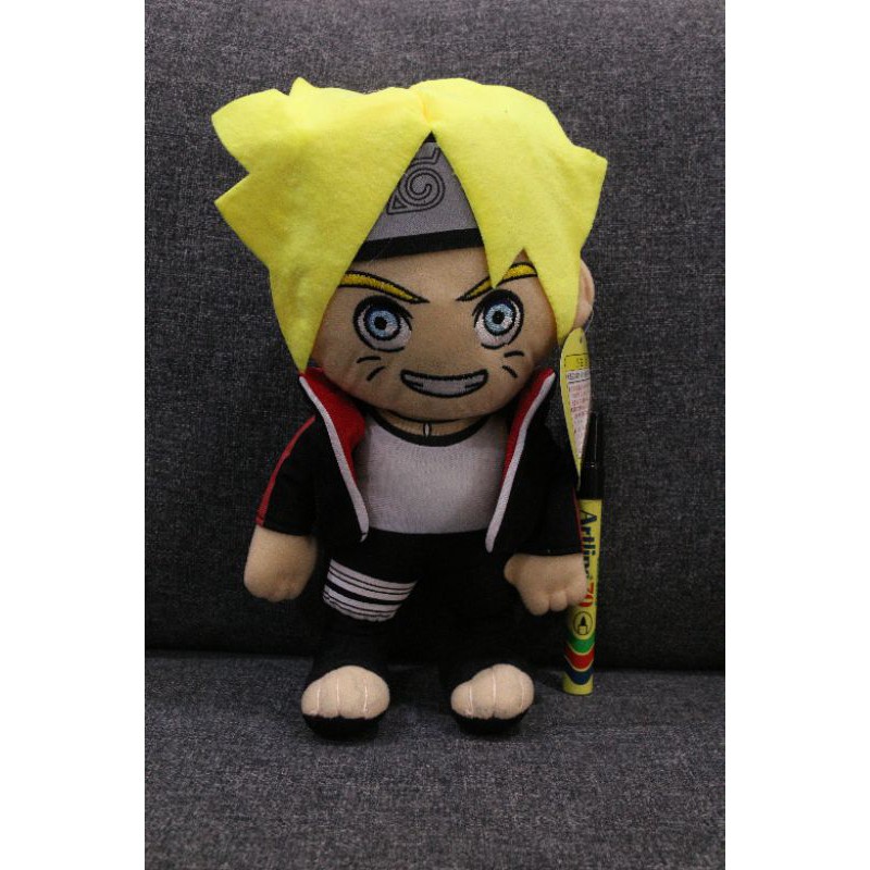 30cm Naruto Anime Boruto Uzumaki Boruto Plush Stuffed Doll Toys