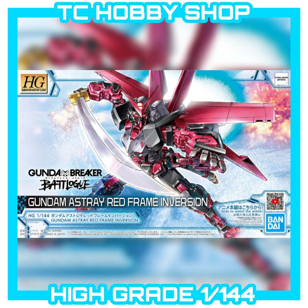 (Ready Stock) Bandai HGGBB HG 1/144 Gundam Astray Red Frame Inversion ...