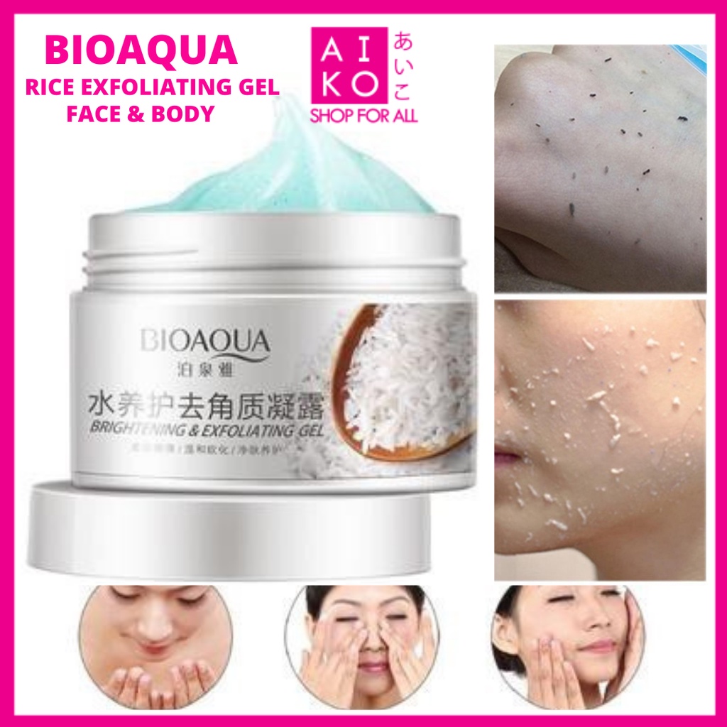 (AIKO) BIOAQUA BRIGHTENING OIL CONTROL HYDRATE & EXFOLIATING FACE GEL
