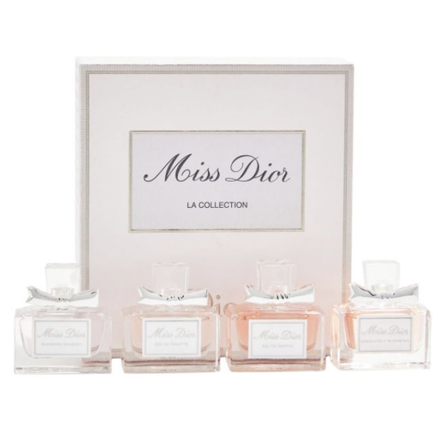 Original Miss D I O R La Collection 4 Pcs Miniature Gift Set For Women Shopee Malaysia