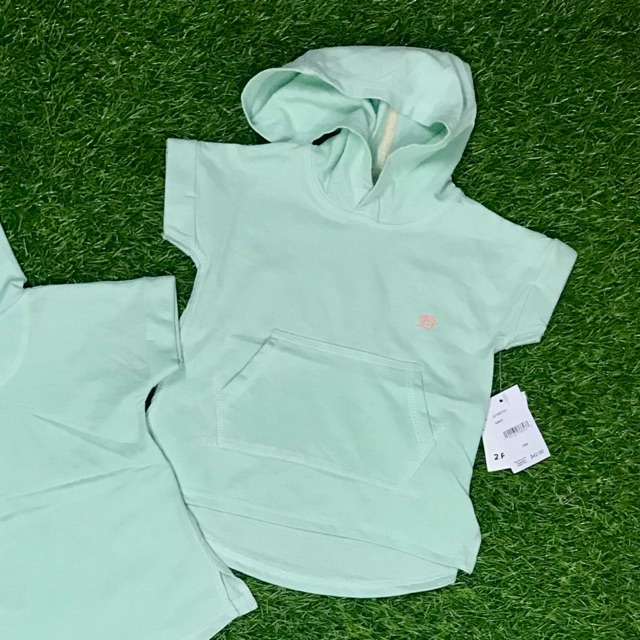 mint green hoodie toddler