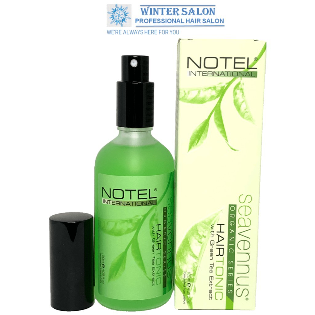Ins Style】 [Hair Growth] Notel International Seavennus Hair Tonic With Green  Tea Extract (100ml) [Scalp Spray Glass Bot | Shopee Malaysia