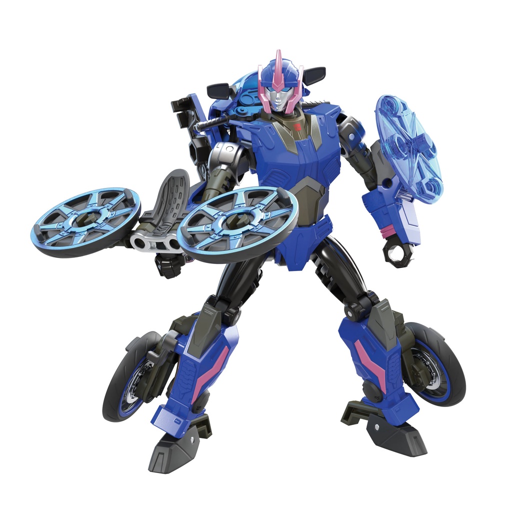 Robot model hasbro transformers war for cybertron legacy prime arcee