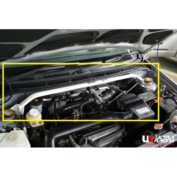 Perodua Kelisa Front Tower Strut Bar 2 Points Car Vehicle Safety Bar