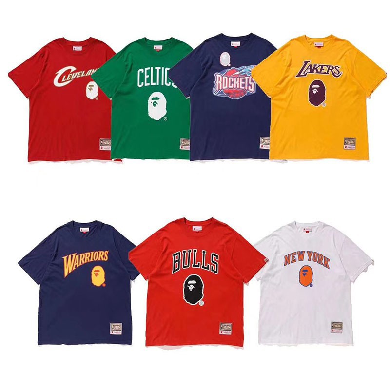 bape nba t shirt