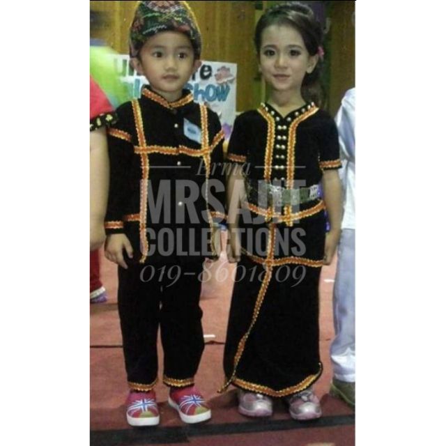 Baju Tradisional sabah kadazan Dusun (Girl)