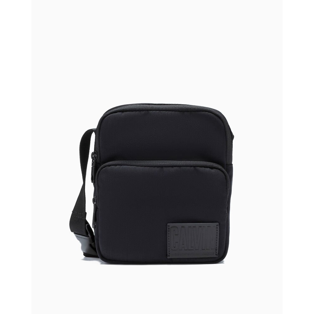 calvin klein utility canvas crossbody bag