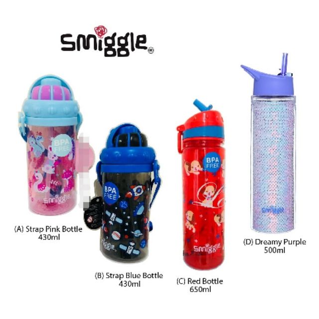 MUST BUY !!! SMIGGLE WATER BOTTLE | Shopee Malaysia