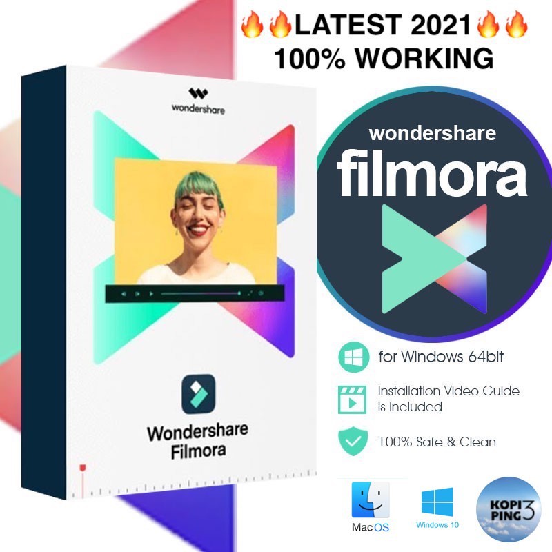 Wondershare filmora x v10.1.2 🔥lifetime 100% working🔥 windows macos m1 ...