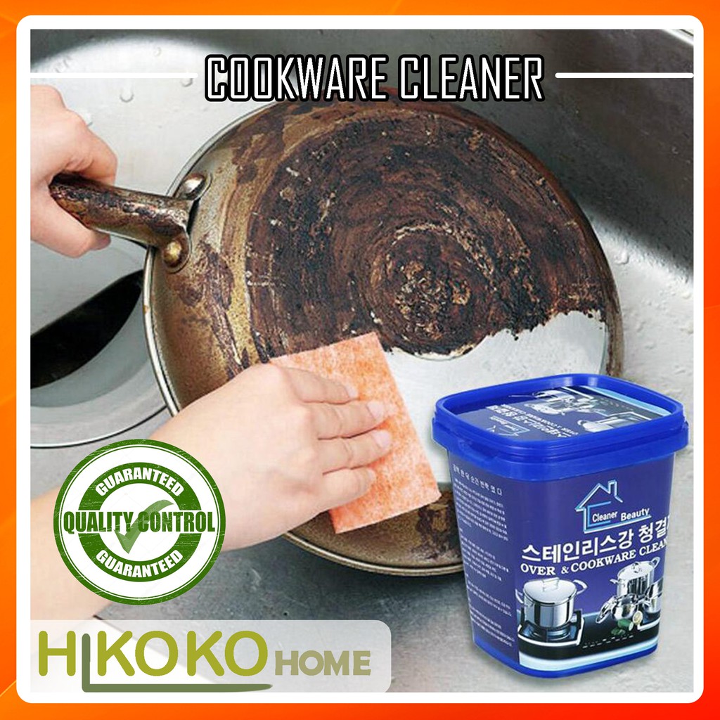 [MALAYSIA STOCK] 500g Cookware Cleaner Powerful Clean Stainless Steel Oven Cleaner Household